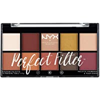 NYX Professional Makeup Paleta de sombras de ojos Perfect Filter Shadow Palette Tono 2 Rustic Antique Color Multicolor